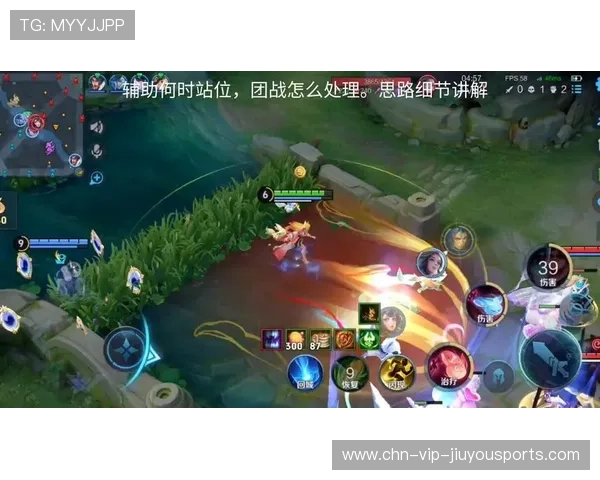 职业比赛中的团战站位技巧研究